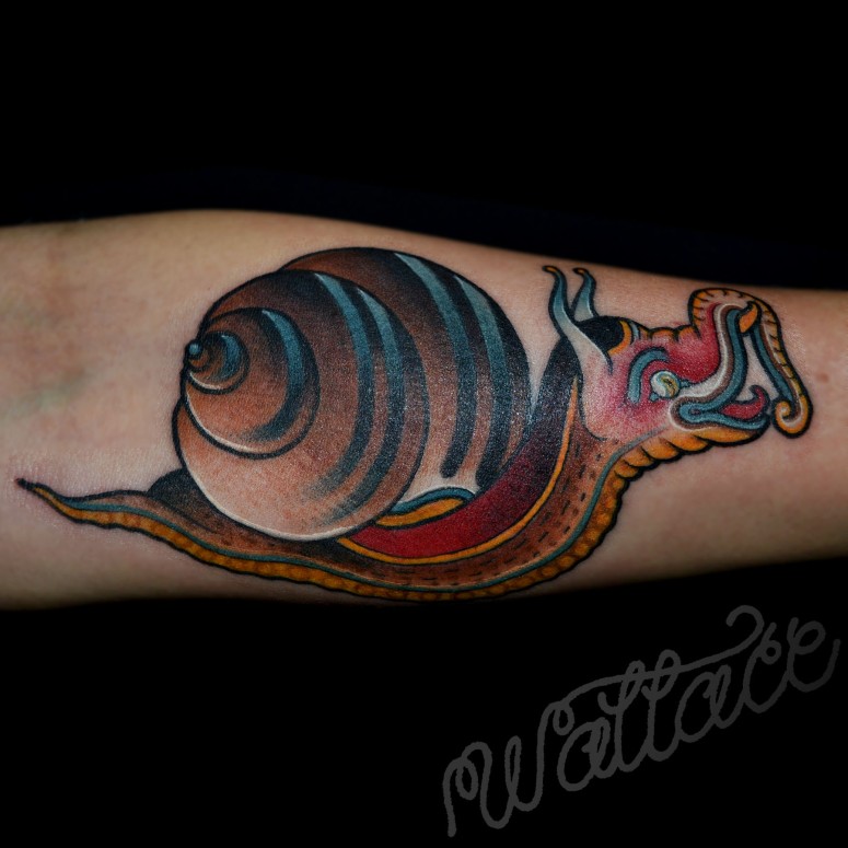 Snail Tatoo